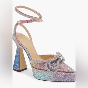 Mach & Mach Galaxy Double Bow Platform heels
